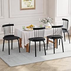 Unovivy black dining for sale  Delivered anywhere in USA 