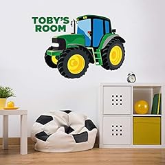Personalised green tractor for sale  Delivered anywhere in UK