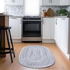 Gray reversible oval for sale  Delivered anywhere in USA 