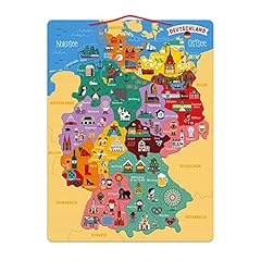 Janod deutschlandkarte magneti gebraucht kaufen  Wird an jeden Ort in Deutschland