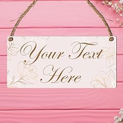 Personalised floral hanging for sale  Delivered anywhere in UK
