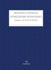 Registro controlli attrezzatur usato  Spedito ovunque in Italia 