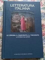 Letteratura italiana origini usato  Spedito ovunque in Italia 