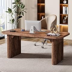 Tribesigns wood office for sale  Delivered anywhere in USA 