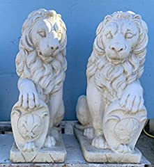 Coppia leoni con usato  Spedito ovunque in Italia 