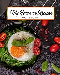 Used, My Favorite Recipes Notebook: [C3] Blank Recipe Book for sale  Delivered anywhere in Ireland