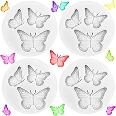 4pcs butterfly silicone for sale  Delivered anywhere in UK