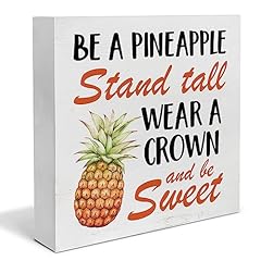 Farmhouse pineapple wood for sale  Delivered anywhere in USA 