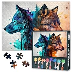 Wolf puzzle 1000 gebraucht kaufen  Wird an jeden Ort in Deutschland