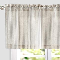 Jinchan striped valance for sale  Delivered anywhere in USA 