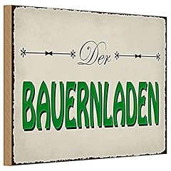 Nostalgisches holzschild bauer gebraucht kaufen  Wird an jeden Ort in Deutschland