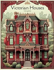 Victorian houses coloring for sale  Delivered anywhere in UK