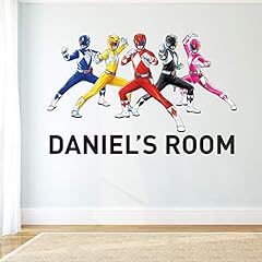 Power rangers wall for sale  Delivered anywhere in UK
