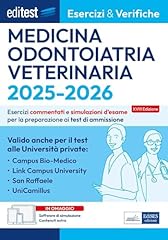 Test medicina odontoiatria usato  Spedito ovunque in Italia 
