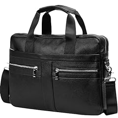 Btdao leather briefcase for sale  Delivered anywhere in UK