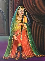 Rajasthani lady painting for sale  Delivered anywhere in USA 