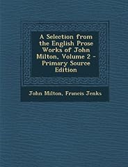 Selection english prose for sale  Delivered anywhere in USA 