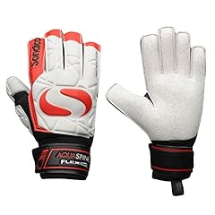 Sondico Kids AquaSpine Junior Goalkeeper Gloves White/Red for sale  Delivered anywhere in UK