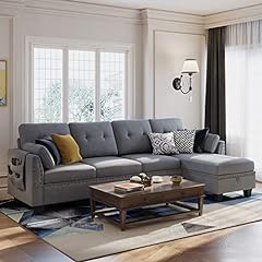 Nolany Corner Sofa 4 Seater with Separable Storage for sale  Delivered anywhere in UK