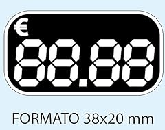 Etichette prezzi personalizzab usato  Spedito ovunque in Italia 