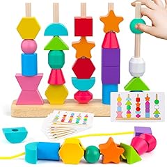 Montessori wooden beads for sale  Delivered anywhere in USA 