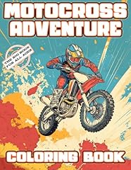 Motocross adventure coloring for sale  Delivered anywhere in USA 
