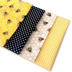 Honeycomb bees fabric for sale  Delivered anywhere in UK