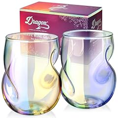 Dragon glassware stemless for sale  Delivered anywhere in USA 