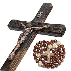 Asterom rustic crucifix for sale  Delivered anywhere in USA 