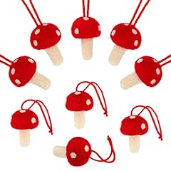 Felt mushroom christmas for sale  Delivered anywhere in USA 
