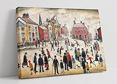 Canvasartshop lowry people for sale  Delivered anywhere in Ireland