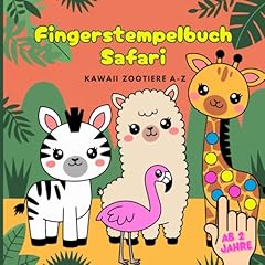 Fingerstempelbuch safari jahre gebraucht kaufen  Wird an jeden Ort in Deutschland