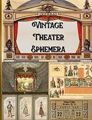 Vintage theater ephemera gebraucht kaufen  Wird an jeden Ort in Deutschland