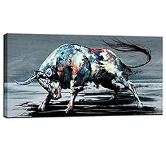Sechars bull painting for sale  Delivered anywhere in USA 