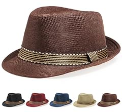 Initlove mens fedora for sale  Delivered anywhere in UK