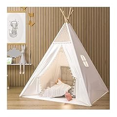 Kids teepee cotton for sale  Delivered anywhere in UK