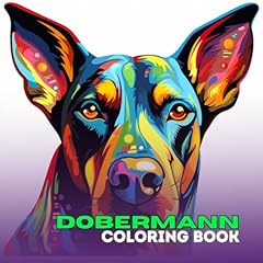 Dobermann coloring book for sale  Delivered anywhere in UK