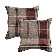 Always4u tartan cushion for sale  Delivered anywhere in UK