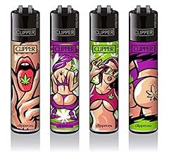 Clipper feuerzeuge 4er gebraucht kaufen  Wird an jeden Ort in Deutschland