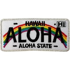 Hawaii nummernschild aufnäher gebraucht kaufen  Wird an jeden Ort in Deutschland