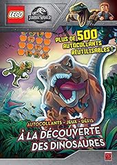 Lego jurassic stickers d'occasion  Livré partout en France