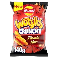 Wotsits crunchy flamin for sale  Delivered anywhere in UK