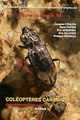Coléoptères carabiques compl d'occasion  Livré partout en France