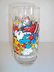 Smurf glass clumsy for sale  Delivered anywhere in USA 