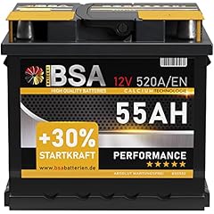 Bsa autobatterie 55ah gebraucht kaufen  Wird an jeden Ort in Deutschland