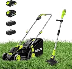 Steelite cordless lawn for sale  Delivered anywhere in USA 