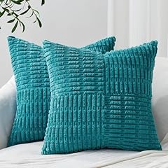 Topfinel teal cushion for sale  Delivered anywhere in UK