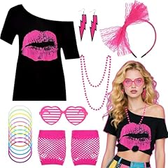 7pcs 80s costume for sale  Delivered anywhere in UK