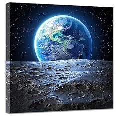 Earth poster canvas for sale  Delivered anywhere in USA 