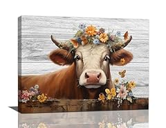 Farmhouse cow wall for sale  Delivered anywhere in USA 